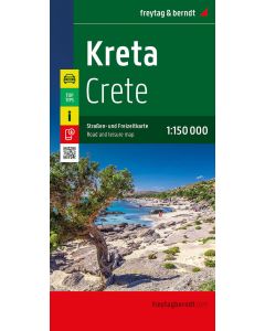 Crete Road and Leisure Map