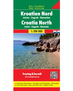 Croatia north, Istria Zagreb Slavonia, Automap 1:200000