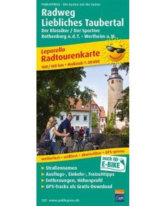 Cycle Path Liebliches Taubertal, Rothenburg odT Werthei