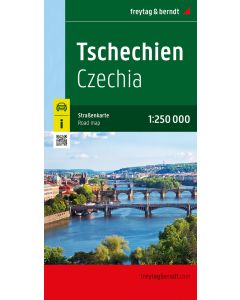Czech Republic, street map 1:250000, freytag and berndt