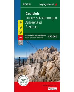 Dachstein, Walking, Bike and Leisure map 1:50000, freytag