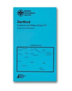 Dartford Solid and drift geology map