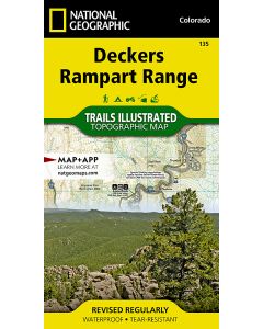 Deckers Rampart Range Map