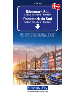 Denmark South Road Map 1:200,000 scale