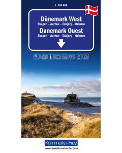 Denmark West Road Map 1:200,000 scale