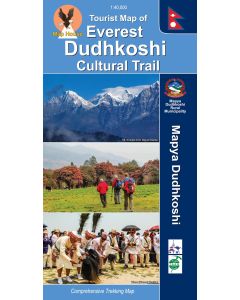 Dudhkoshi Cultural Trail Everest Tourist Map