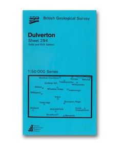 Dulverton Solid and drift geology map