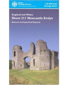 EandW Sheet 211 Newcastle Emlyn Bedrock and Sup