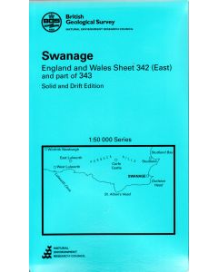 EandW Sheet 342 East and part of 343 Solid and Drift Swanage