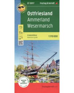 East Friesland Guide 1:170000, freytag and berndt, EF0017
