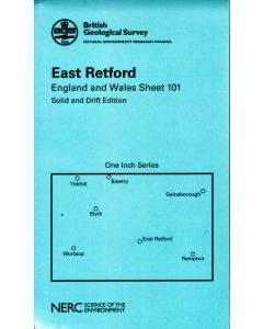 East Retford E101 Solid and Drift geology map