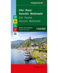 Eifel Mosel Hunsruck Westerwald, street and Leisuremap