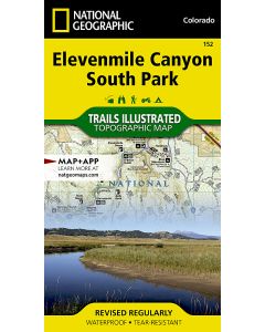 Elevenmile Canyon South Park Map