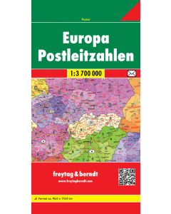 Europe by district 1:37m