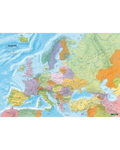 Europe political, Wall map 1:6 million, marking board