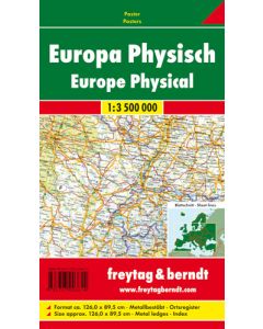 European physical, 1:35 million, metalbacked