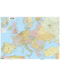 European political, 1:35m, metalbacked in a tube