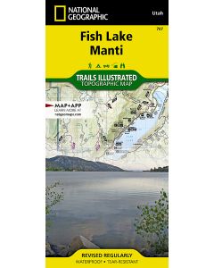 Fish Lake Manti Map
