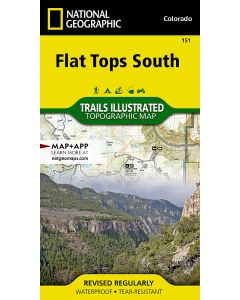 Flat Tops South Map