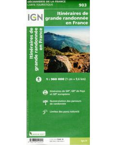 France Long Distance Footpaths IGN 903 11000000