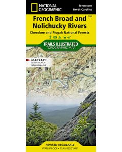 French Broad and Nolichucky Rivers Map