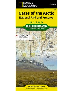Gates of the Arctic National Park and Preserve Map