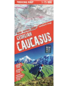 Georgian Caucasus Terraquest Map 1 75 000