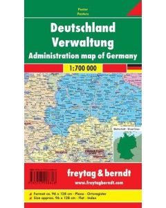 Germany by District, 1:700000, Magnet Marker board