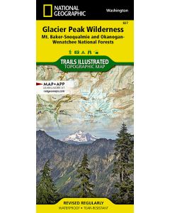 Glacier Peak Wilderness Map
