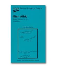 Glen Affric Solid geology map