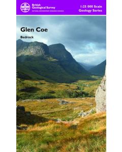 Glen Coe Bedrock BGS folded map