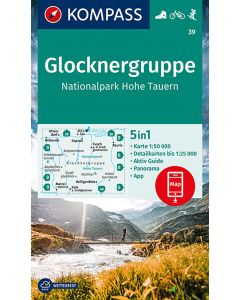 Glocknergruppe Nationalpark Hohe Tauern K39 1:50,000