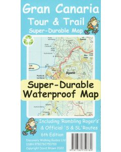 Gran Canaria Tour amp Trail Map Super Durable