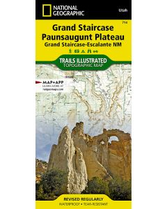 Grand Staircase Paunsaugunt Plateau Map