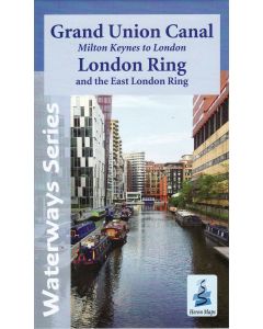 Grand Union Canal Milton Keynes to London Laminated