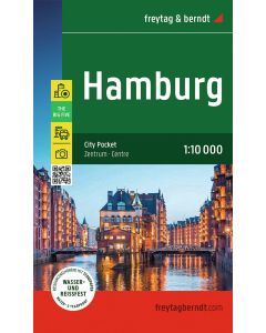 Hamburg, City Pocket, City Plan 1:10000