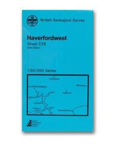 Haverfordwest Solid and drift geology map