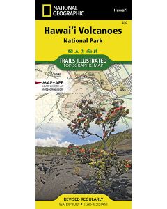 Hawaii Volcanoes National Park Map