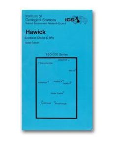 Hawick Solid geology map