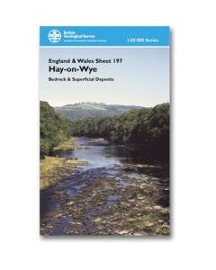Hay on Wye Bedrock geology and superficial deposits map