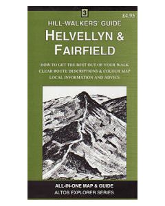 Helvellyn and Fairfield Hillwalkers Map amp Guide