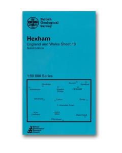 Hexham Solid geology map