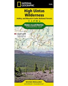 High Uintas Wilderness Map