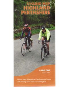 Highland Perthshire Cycling Map 1100000 waterproof