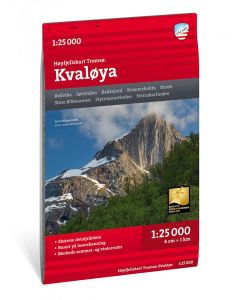 Hoyfjellskart Tromso Kvaloya 125000
