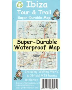 Ibiza Tour amp Trail SuperDurable Map