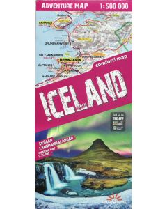 Iceland Adventure Map 1500000 Terraquest
