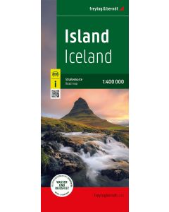 Iceland Road Map 1400 000
