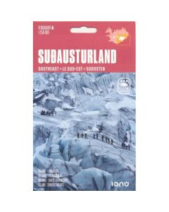 Iceland Touring Map 4 Southeast 1:250 000