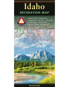 Idaho Recreation Map